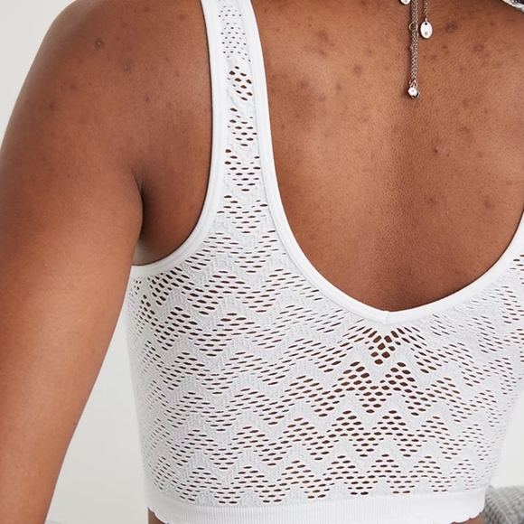 💋AERIE SUPERCHILL SEAMLESS BRA TOP SIZE M - Picture 3 of 9